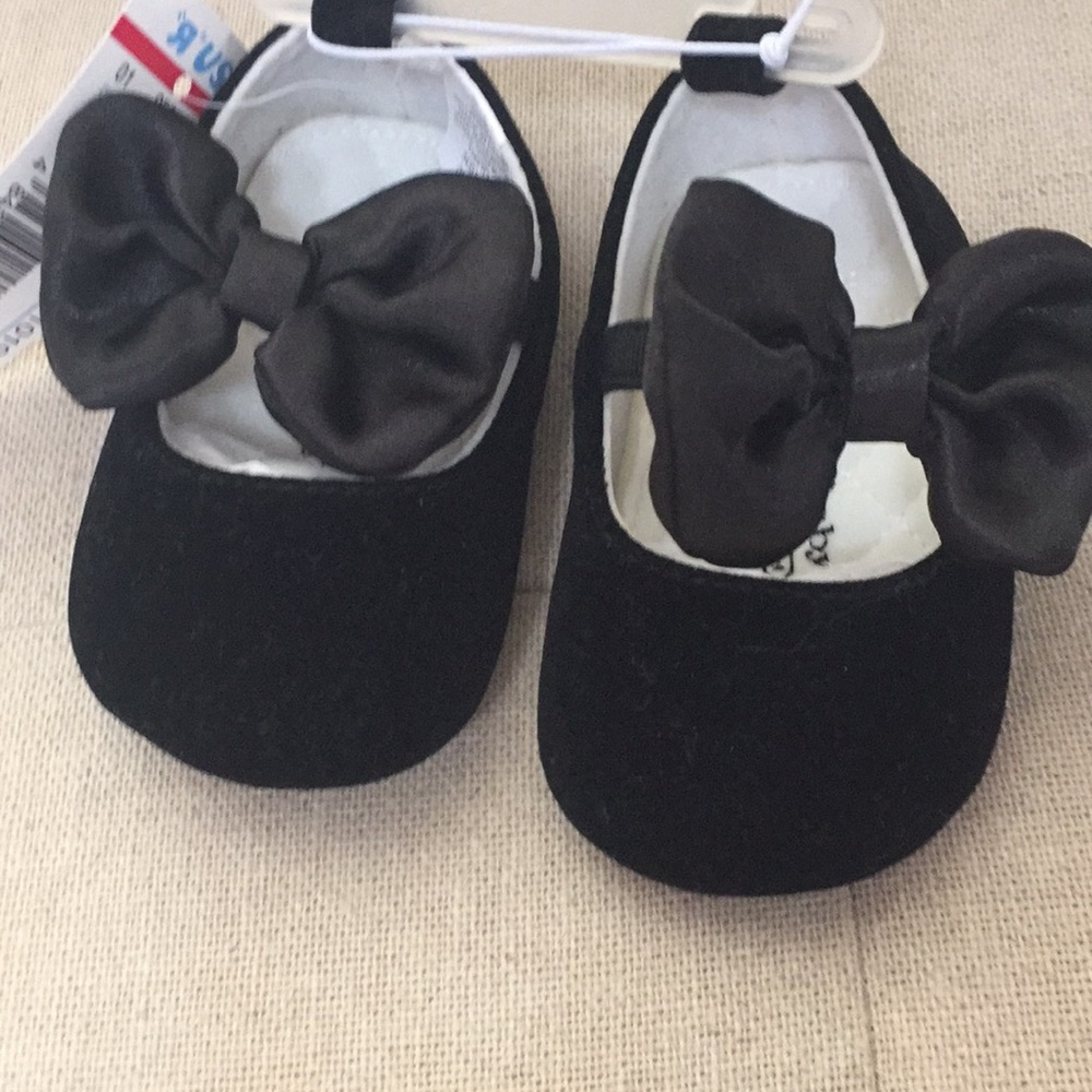 Black velvet dress shoes.